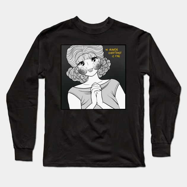 Lady in The Radiator Long Sleeve T-Shirt by Maxx Slow